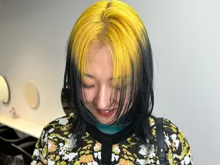 ミディアム カラー ワンホンヘア ケラチン/Kaitoのヘアスタイル