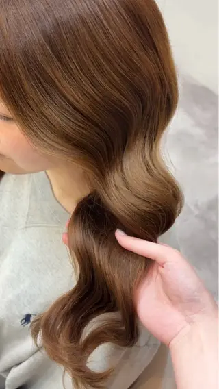 ロング カラー 🩶 HARUKA/ 韓国美髪ヘア🩶のヘアスタイル