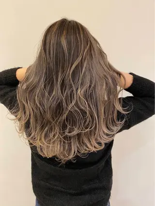 カラー ブリーチなし/髪質 改善/エクステ✨天夕のヘアスタイル