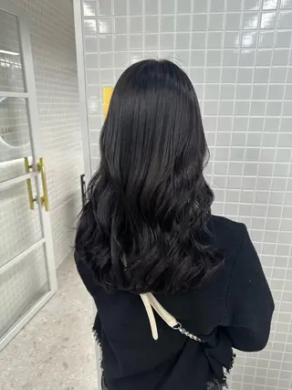 ロング カラーモデル募集♡ シイナのヘアスタイル