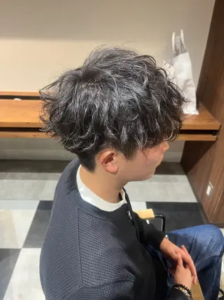 ショート パーマ メンズ 🎧メンズパーマ特化 /RUI🎧のヘアスタイル