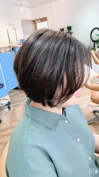 ショート 中野 雅子のヘアスタイル