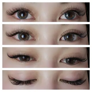 マツエク・マツパ Rouge ・ K  　のマツエク・マツパデザイン