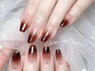 ネイル Gloss nail ジェル&長さだし専門のネイルデザイン