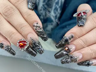 ネイル 神田 ココナッツのネイルデザイン