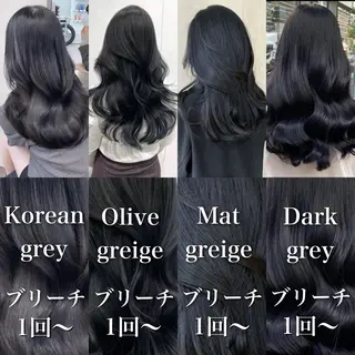 ロング カラー ヘアアレンジ レイヤー×透明感カラ ーHAYATOのヘアスタイル