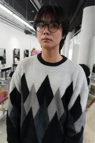 ショート パーマ メンズ Pia/KIRIA /福岡美容室のヘアスタイル