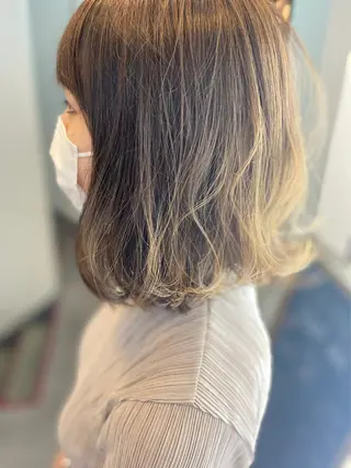 カラー La fith hair letter所属・西山 花のヘアスタイル