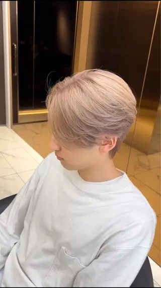 カラー メンズ miyu’s渋谷所属・高崎 堅心のヘアスタイル