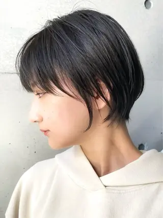ショート ✂︎cadre✂︎ 🪶かまだれいし🪶のヘアスタイル