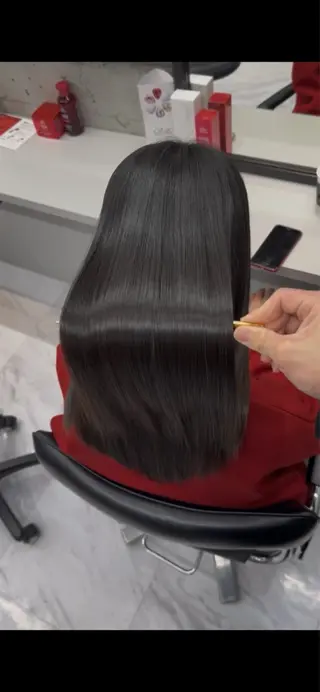 ロング 武内 風馬のヘアスタイル