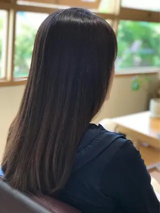 ロング カラー INCE HAIR 竹牟礼翔のヘアスタイル