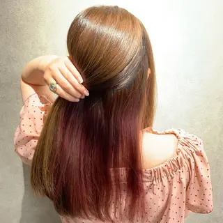 ロング カラー 🫧ウルフカット/ 畑中結衣🫧のヘアスタイル