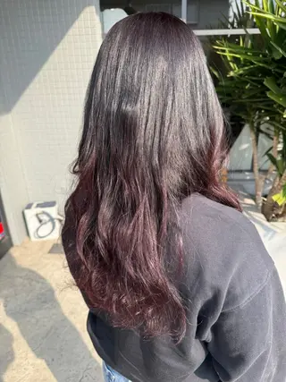 ロング 'Olu'Olu ASUKAのヘアスタイル