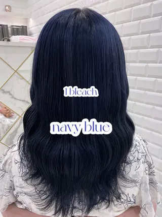 セミロング カラー ガーリーカラー🩷 ユウ🍓💞のヘアスタイル