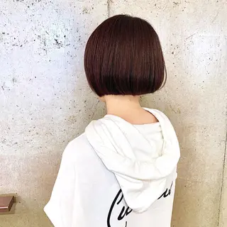 ショート カラー 二宮 早智子のヘアスタイル