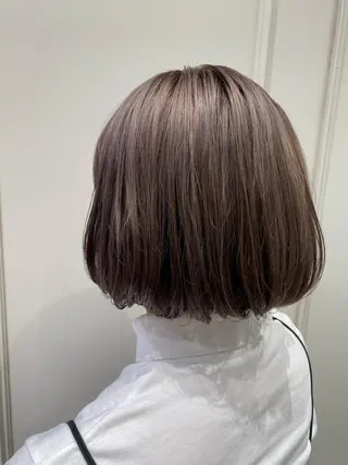 ミディアム カラー オタク美容師💟 チバコナツのヘアスタイル