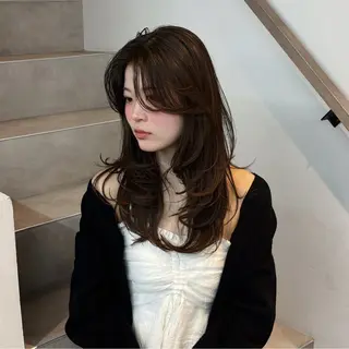ロング H by shiomih所属・藤原 楓愛/shiomiHのヘアスタイル