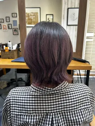 ショート カラー ヘアアレンジ MIKU 名古屋/矢場町のヘアスタイル