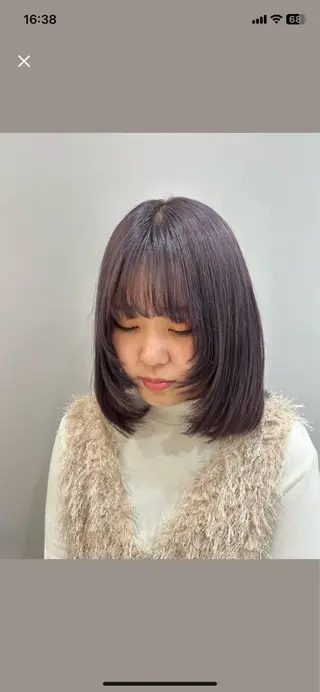 カラー 小泉 知子のヘアスタイル
