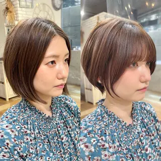 ショート cachecache所属・及川 光のヘアスタイル
