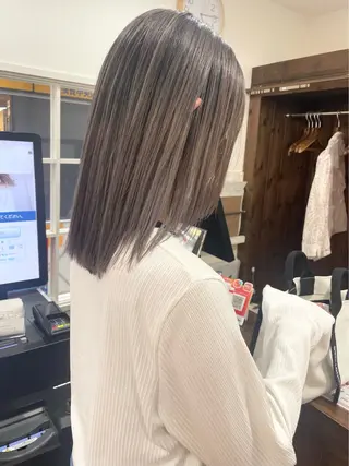 ミディアム カラー 美容学生必見❣️お得 クーポン有り💓池辺のヘアスタイル