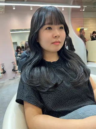 ロング カラー ヘアアレンジ 🔶似合わせセンター パート/ヤス🔶のヘアスタイル