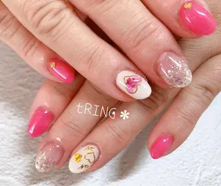 ネイル tRING＊ しいの木台のネイルデザイン