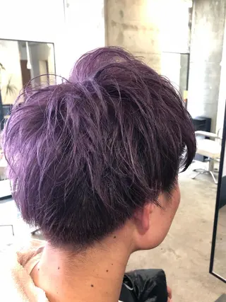 ショート uti所属・菊池 幹のヘアスタイル