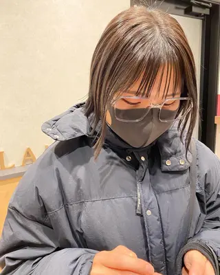 ショート カラー パーマ メンズ キッズ マツエク・マツパ Sanctuary with Eden所属・山本 銘子のヘアスタイル