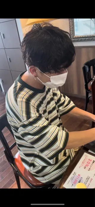 ショート パーマ 福見 美保のヘアスタイル