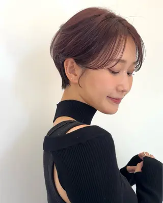 ショート カラー 原宿ショート/ボブ/ パーマ🪷Akinaのヘアスタイル