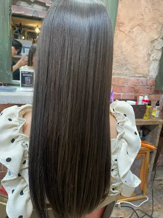 ロング カラー 酒井 勘汰のヘアスタイル