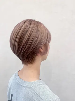 ショート カラー hers所属・【縮毛矯正支持絶大】 RYOJIのヘアスタイル