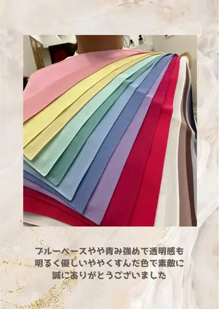 パーソナルカラー診断 自由が丘💐ブルームのその他イメージ