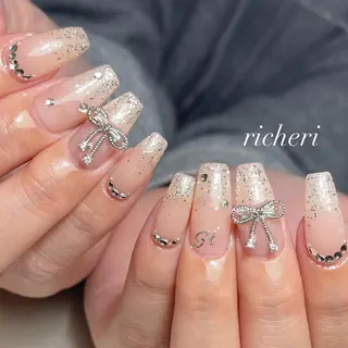 ミディアム ネイル richeri beautyのネイルデザイン