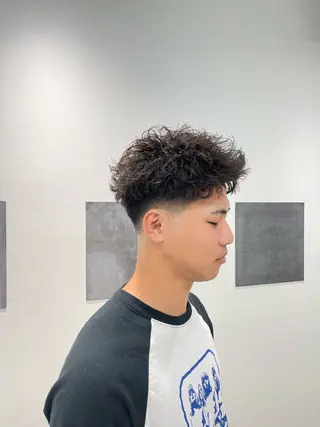 パーマ メンズ メンズ特化/パーマ 短髪パーマ/来星のヘアスタイル