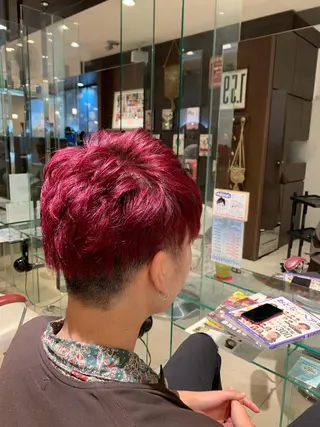 ショート メンズ EARTH池田 一之のヘアスタイル