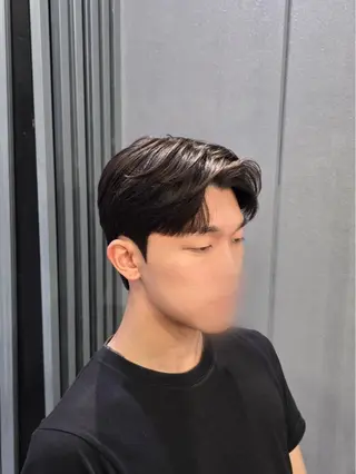 パーマ メンズ 韓国メンズヘア/ ハタのヘアスタイル