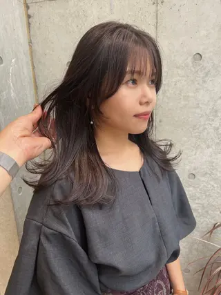 ロング カラー 誰よりも丁寧なカット 🍀小林輝のヘアスタイル