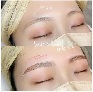 アイブロウ prima 梅田店のマツエク・マツパデザイン