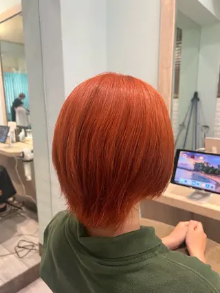 ショート カラー 髪質改善カラー 🏖️クウト🏖️のヘアスタイル