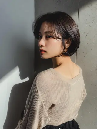 ショート カラー ブリーチお任せ🫧 tokute高円寺のヘアスタイル