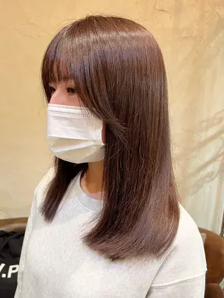 セミロング rise /メンズカットのヘアスタイル