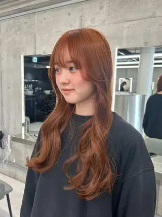 ロング カラー カラー/エクステ 🤍ルナのヘアスタイル