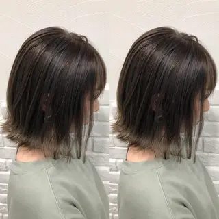 ロング カラー パーマ ヘアアレンジ メンズ キッズ ネイル マツエク・マツパ 💟Chloe原宿店 🩶ハイトーンのヘアスタイル