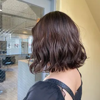 ミディアム カラー ヘアアレンジ なかまみさと 🌼極上ヘッドスパのヘアスタイル