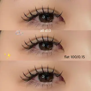 マツエク・マツパ La SHE's加古川店所属・La SHE's KAEDEのマツエク・マツパデザイン