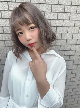 ミディアム 汐見 悠佑のヘアスタイル