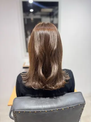 カラー 艶感ワンホン color✨のヘアスタイル